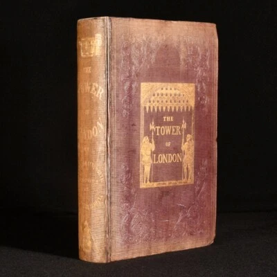 1840 The Tower of London Historical Romance Ainsworth Cruikshank Illus 1st - Image 1 of 4