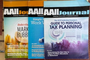 AAII Journal Magazine -3 ISSUES JUNE 2015, NOV 2015, DEC 2015 INVESTING - Picture 1 of 3