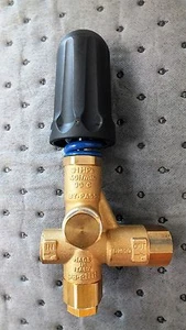 Pressure Washing Unloader Valve 40 Lpm 4050 PSI 3/8" Ends 90° - Picture 1 of 8