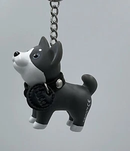 Original SEMK Husky Esquimal Shiba Inu Llavero Llavero Año del Perro Retirado - Imagen 1 de 5