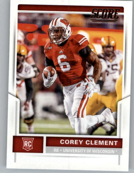 2017 Score #355 Corey Clement RC (ref 149788) - Image 1 of 2