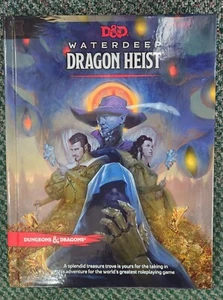 Wizards of the Coast Dungeons & Dragons Waterdeep: Dragon Heist 2018 nuevo como nuevo - Imagen 1 de 3