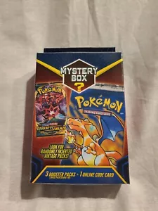 Pokemon Mystery Hanger Box Walmart 3 buste di potenziamento confezioni vintage semi 1:10 - Foto 1 di 2