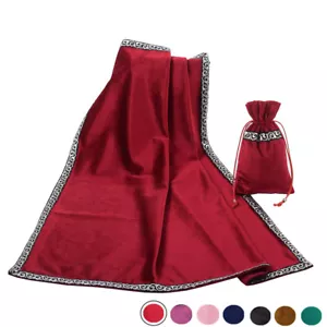 Wicca Tablecloth Altar Tarot Table Cloth Divination Wicca Pagan Tapestry Altar - Picture 1 of 27