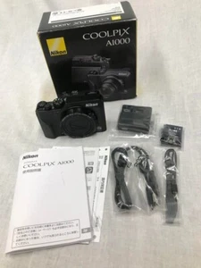 Nikon 2019 Model COOLPIX A1000 BK Black ISO 6400 Digital Camera New in Box - Picture 1 of 6