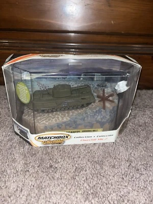 Matchbox Colecionáveis Segunda Guerra Mundial British Churchill MK7 Tank D-DAY Corgi Dinky Toys  - Imagem 1 de 2