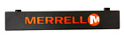 MERRELL SHOES ADVERTISING STEEL STORE SIGN ~ 24" X 4" X 1" ~ MANCAVE  WOMANCAVE