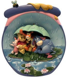 Bradford Exchange Pooh’s Hunnypot Adventures Weather Wall Plate Collectible - Picture 1 of 8