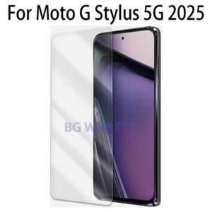 Protector de pantalla de vidrio templado para Motorola Moto G Stylus 5G 2025, compatible con fundas - Imagen 1 de 8