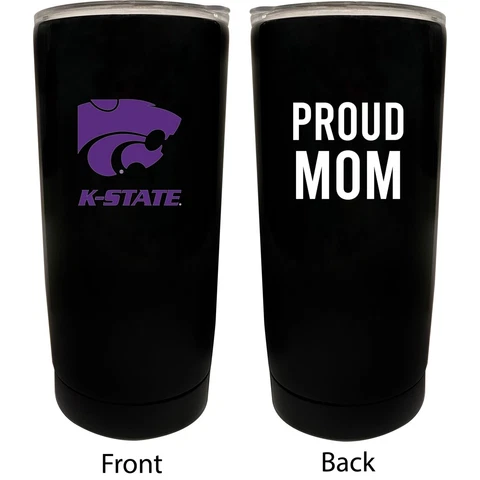 Kansas State Wildcats Proud Mom 16 Oz Insulated Stainless Steel Tumblers Cover