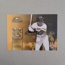 2003 Donruss Classics Roberto Clemente "Legends of the Fall" SP 1621 / 2500!! 