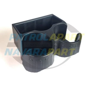 Large Cup Holder G Code Black - Nissan Patrol Y61 GU Series 4 - Picture 1 of 6