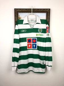 Sporting Club Home football shirt 2005 Soccer Long Sleeve Jersey Mens Size L - Picture 1 of 17