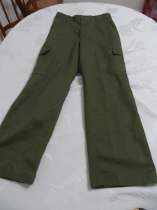Boy Scouts of America Green Cargo Pants size 18 waist 29 - Picture 1 of 12