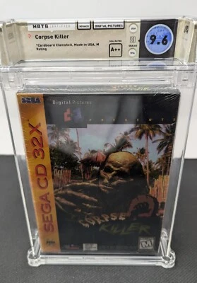 1994 Corpse Killer Sega CD 32X WATA 9.6 A++ FACTORY SEALED GEM MINT VGA - Image 1 of 2
