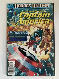 CAPTAIN AMERICA #2 9.4 NM 1998 1ST PRINT COVER B MARVEL COMICS - Picture 1 of 11