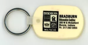 Keychain Key Chain Ring Car Bradburn Oldsmobile - Cadillac Muncie IN - Picture 1 of 2
