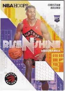 🏀 22-23 PANINI HOOPS RISE N SHINE - CHRISTIAN KOLOKO RC #RS-CK TORONTO RAPTORS - Picture 1 of 1
