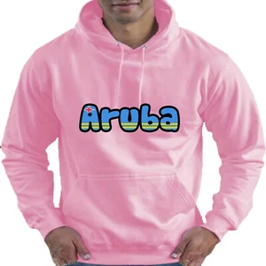 Aruba Flag Love Childrens Childs Kids Boys Girls Hoodie Hooded Top  - Picture 1 of 12