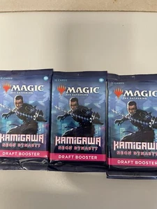 Magic The Gathering Draft Booster Kamagawa Neon Dynasty X3 - Picture 1 of 1