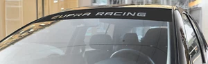 CUPRA RACING Windschutzscheibe Windschutzscheibe Sonne Banner Vinyl Aufkleber - Bild 1 von 3