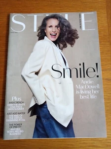 .. ANDIE MACDOWELL COVER AND INTERVIEW SUNDAY TIMES STYLE MAGAZINE + - Picture 1 of 1