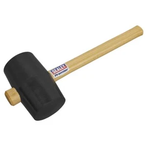 Sealey Rubber Mallet 2.5lb Black RMB250 - Picture 1 of 2