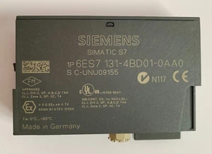 Siemens Simatic DP 6ES7 131-4BD01-0AA0 SPS I/O-Modul Digital IN 4xDI 24 VDC - Bild 1 von 3