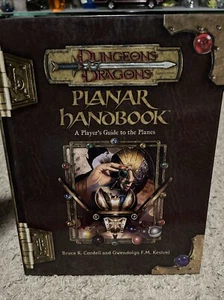 Planar Handbook - Dungeon & Dragons D&D d20 3.5 - RPG - 1st Print HC - Picture 1 of 14