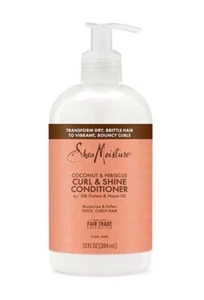 2x Acondicionador de rizo y brillo de karité hidratante coco e hibisco 13 fl oz - Imagen 1 de 3