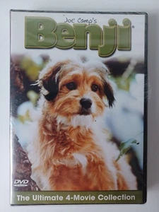 Benji Ultimate 4-Movie COLLECTION Joe Camp's Full Screen NEW DVD Set Free Ship - Picture 1 of 4