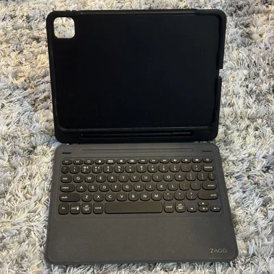 ZAGG Slimbook Go Teclado Ultradelgado Retroiluminado Estuche con Bisagras Soporte iPad Pro 11" Foto 1 de 4