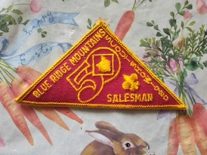 Patch Boy Scouts Blue Ridge Mountains Scout Show 1980 venditore - Foto 1 di 2