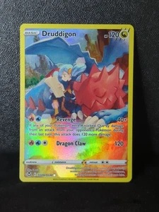 2022 Pokemon Silver Tempest DRUDDIGON TG09/TG30 Ultra Rare - Picture 1 of 2