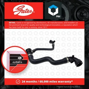 Radiator Hose fits BMW 316 E46 1.8 Upper 01 to 05 Coolant Gates 17127507748 New - Picture 1 of 2