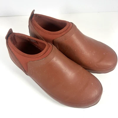 L.L. Bean Boots Botas de agua Botas de agua Lluvia Goma Impermeable Tirar Resistente 7 Galoshes Foto 1 de 4