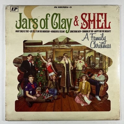 Jars Of Clay & SHEL “A Family Christmas” EP/Gray Matters (Sealed) 10” Ltd Ed Red - Image 1 of 2