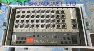 Roland digital snake 40x channel s-4000s  interface unit with flighcase - Picture 1 of 11