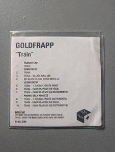 Goldfrapp Train Promotional CDR + Press Release Very Rare - Imagen 1 de 3