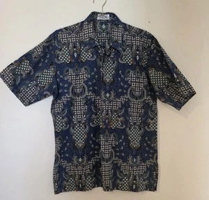 Batik Art Of Malaysia camicia manica corta grande - Foto 1 di 9
