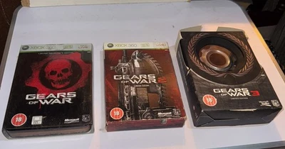 Xbox 360 Gears Of War 1,2,3 Limited Edition Bundle - Image 1 of 4