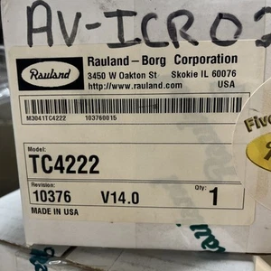 Pantalla de pared/TCV AV-ICR0200 Rauland-Borg TC4222 - Imagen 1 de 2