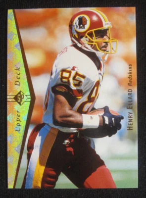 Henry Ellard Washington Redskins Upper Deck 1995 SP NFL - Image 1 of 2