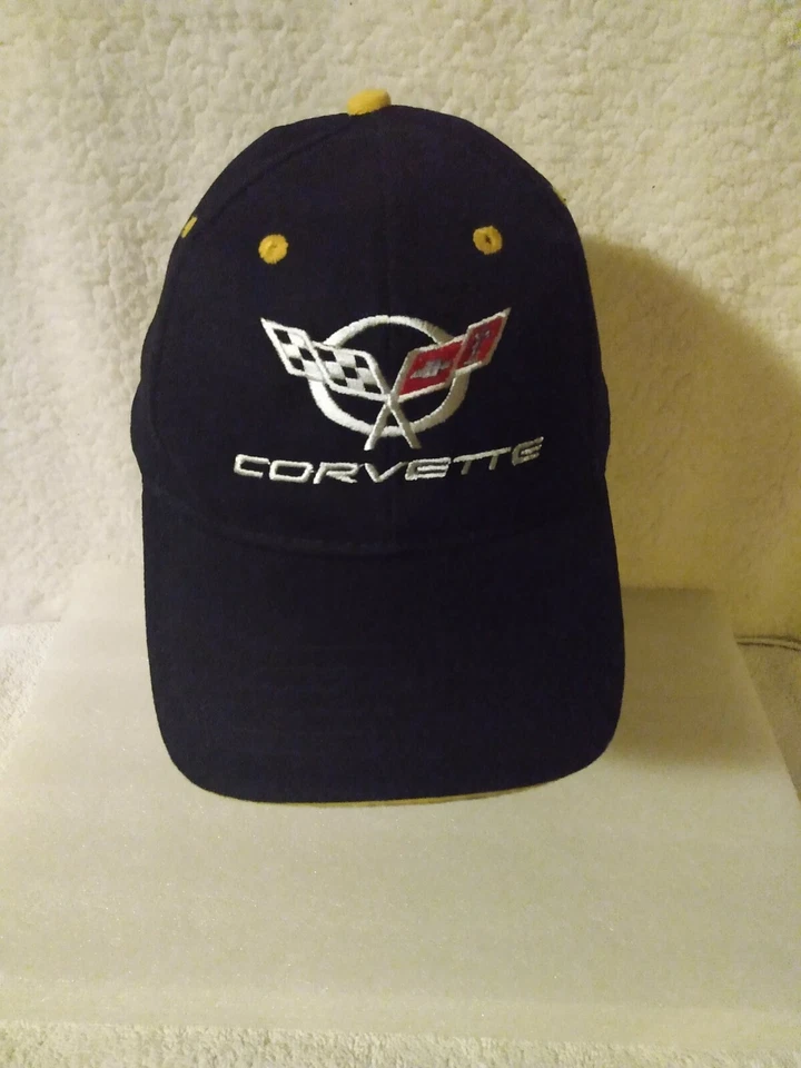 Gorra de béisbol negra Chevrolet Corvette con tirantes Foto 1 de 4