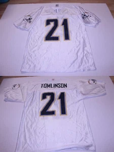 Camiseta para hombre de los San Diego Chargers LaDanian Tomlinson M (blanca) de jugadores de la NFL - Imagen 1 de 1