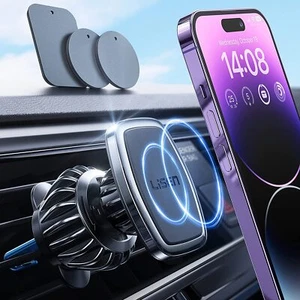 Universal Car Mobile Phone Holder Magnetic Air Vent iPhone 14 13 12 Max Samsung - Picture 1 of 27