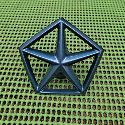 1992-1995 Dodge Grand Caravan NOS MoPar Pentastar Lay Flat HOOD ORNAMENT - Image 1 of 2