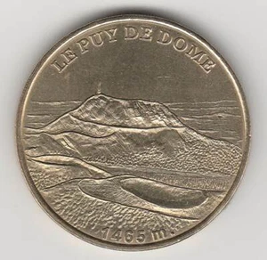 A 2008 TOKEN MEDAILLE MONNAIE DE PARIS - 63 000 N°2 LE PUY DE DÔME 1455m - Picture 1 of 2