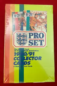 1990-1991 Pro Set Soccer Wax Box 48 Packs Collector Cards - SEALED NEW Football - Picture 1 of 7