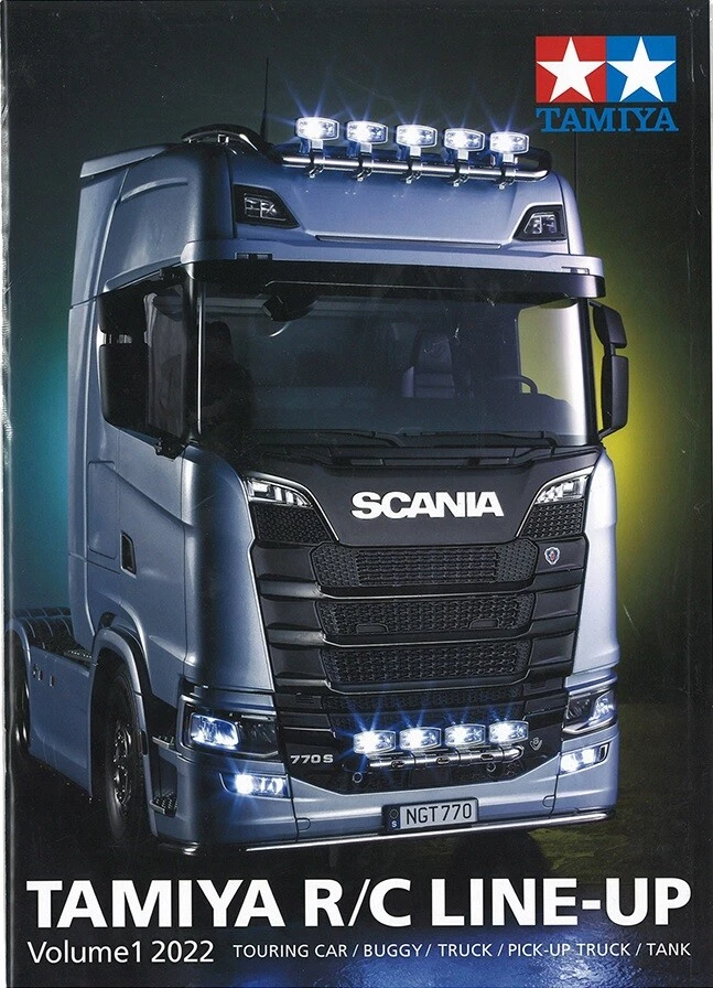 Tamiya 64438 RC Line Up Volume 1 2022 English Catalog Book Vol.1